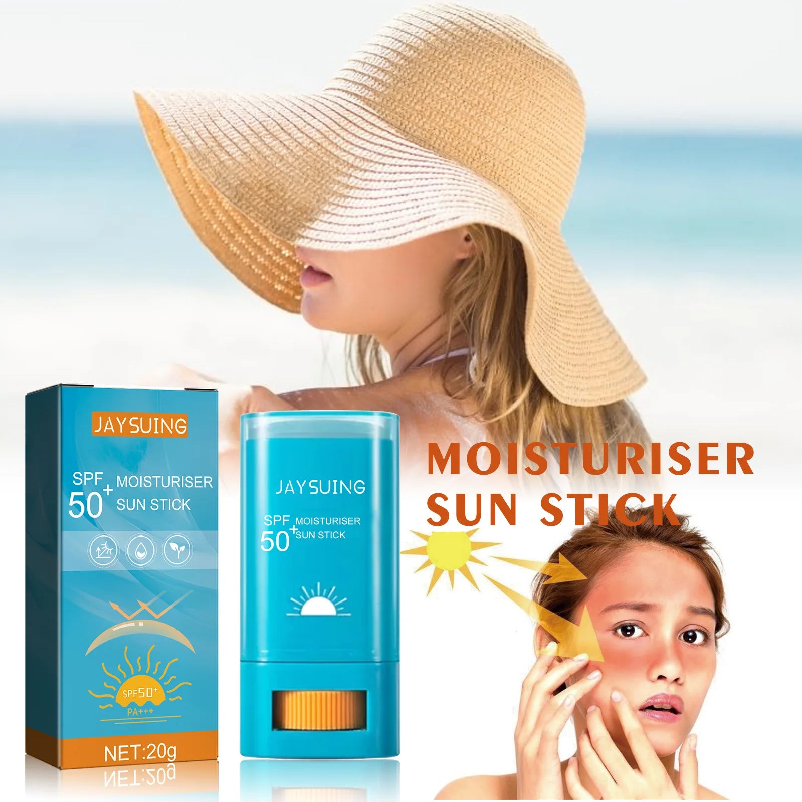 SPF 50 Sunscreen Stick (Free Shipping)