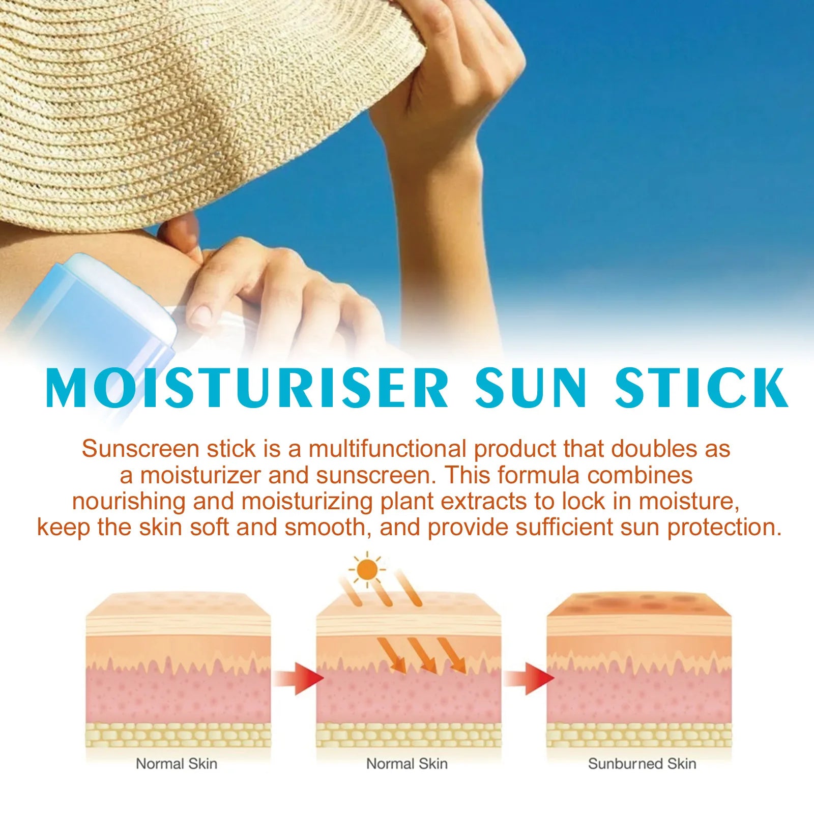 SPF 50 Sunscreen Stick (Free Shipping)