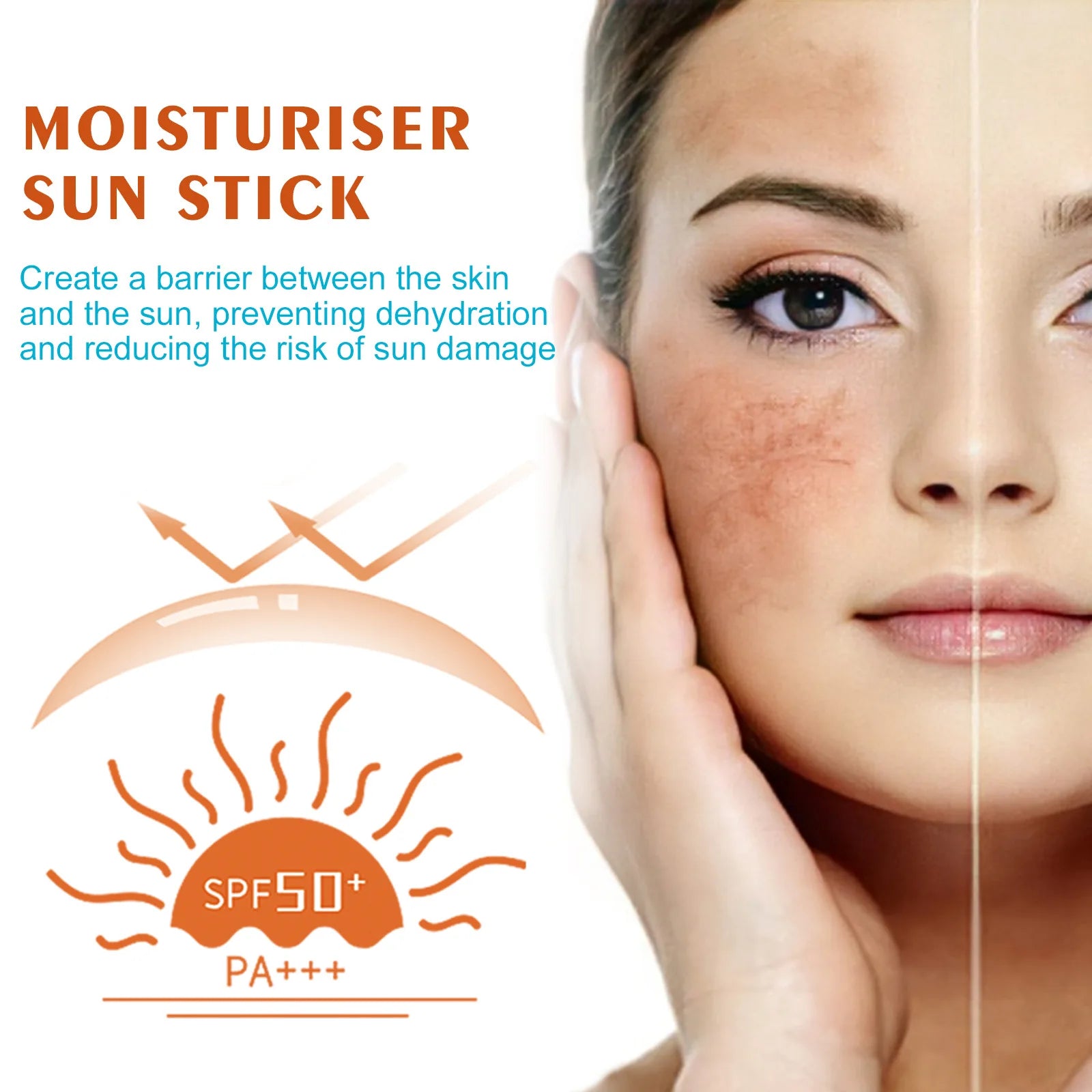 SPF 50 Sunscreen Stick (Free Shipping)
